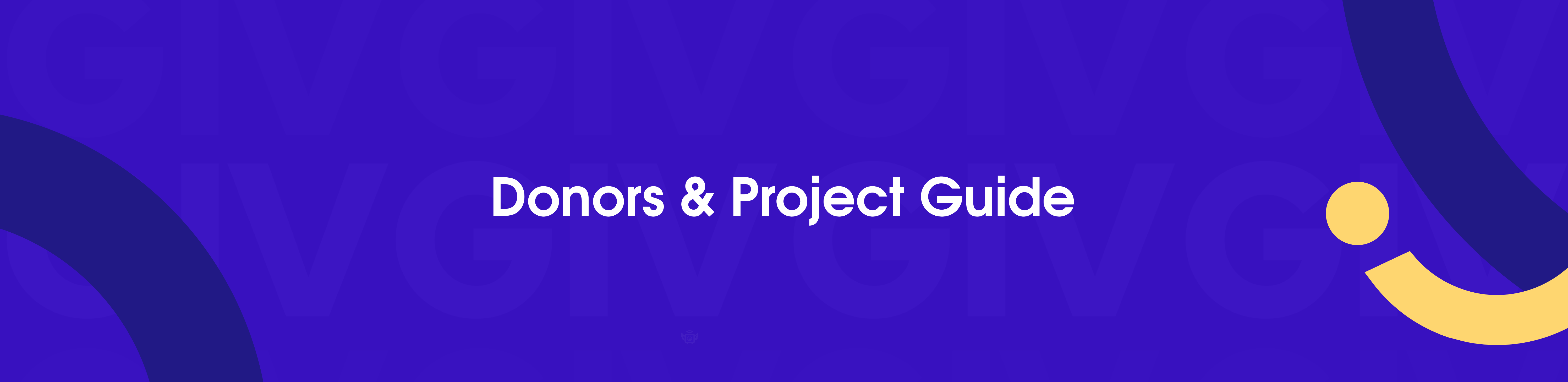 Donors & Project Guides