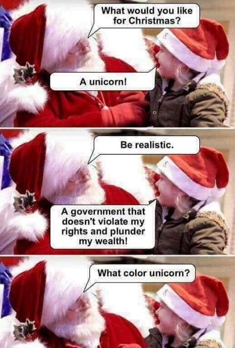Santa Gives Unicorns